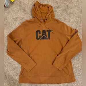 CAT - Brown Hoodie XL
